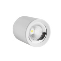 Plafonnier LED classique encastré cadre blanc